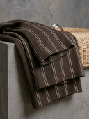 Women's Striped Oversized Top And Wide Leg Pants Two-Piece Set ZMZ0433H2XT