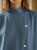 Women's French-style Elegant Pure Cotton Maxi Dress ZMZ0239B6K