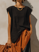 Women's Color-Block Spliced Top And Skirt Two-Piece Set ZMZ2128E2XT