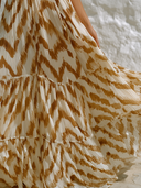 Women's Vacation Halter-Neck Maxi Dress With Pressed Print ZMZ2950E8XT