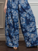 Women's Loose-Fit Casual Floral Print Top And Pants Two-Piece Set ZMZ2942E7XT