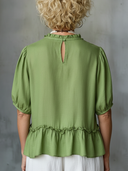 Women's Casual Vintage Tencel-Cotton-Linen Crew-Neck Short-Sleeve T-Shirt ZMZ1122F8ZYY