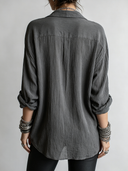 Women's Retro Casual Cotton Linen Washed Long-Sleeve Shirt ZMZ1206F3ZJY