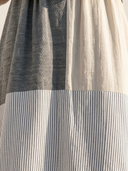 Women Cotton Blend Patchwork Maxi Dress Sleeveless Spaghetti Strap Color Block Striped Long Caftan Dress, Boho Vacation Dress ZMZ2914F3YZH