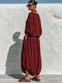 Women's Loose Skirt And Long-Sleeve T-Shirt Two-Piece Set ZMZ1392G5XT