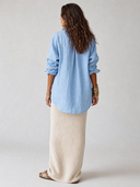 Women's Retro Casual Lazy Style Knitted Camisole Dress And Long-Sleeved Shirt Set ZMZ1573G6ZJY