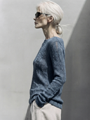 Women's Premium Vintage-Style Casual Knit Crew-Neck Long-Sleeve T-Shirt ZMZ2392G2ZYY