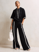 Women's Casual Sporty High-stretch Hoodie And Pants Two-Piece Set ZMZ2799G9SWL