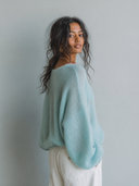 Women's Retro Casual Knitted V-Neck Long-Sleeve Sweater ZMZ2779G9ZJY