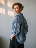 Women's Vintage Casual Cotton-Linen Printed Long-Sleeve Loose Shirt ZMZ3050G2ZYY