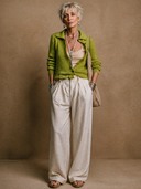 Women's Classic Casual Lapel And Button Placket Knit Cardigan ZMZ2971G1ZYY