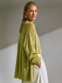Women's Stylish Casual Two-Piece Set: Sleeveless Mock-Neck Knit Tank Top And Matching Cardigan ZMZ0684H8ZYY