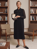 Women Sleeveless Knit Long Vest Dress, Round Neck Loose Midi Pinafore Tunic With Pockets ZMZ1188H8YZH
