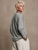 Women's Classic Casual Pure Cotton Long-Sleeve Henley With Multiple Pockets T-Shirt ZMZ0583H1ZYY