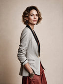Women's Classic Single-Button Slim-Fit Blazer With Single Back Vent ZMZ2052H0SWL