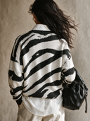 Women's Casual Jacquard Crew-Neck Sweater ZMZ2705H9XT