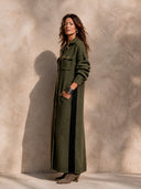 Women's Retro Casual Knitted Loose Maxi Dress ZMZ3142H8ZJY