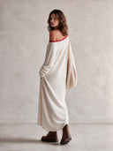 Women's Stylish Long-sleeve One-shoulder Knit Dress ZMZ0196I8SWL
