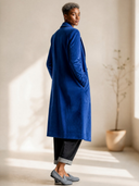 Women's Premium Minimalist Faux Suede Double-Breasted Trench Coat ZMZ0825I2ZYY