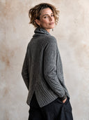 Women's Vintage Ribbed Knit Single-Button Cardigan ZMZ2229I3SWL