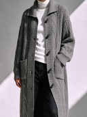 Women's Classic Vintage-Style Single-Breasted Toggle Buttons Jacquard Knit Cardigan ZMZ2908I8ZYY