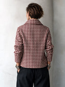 Women’s Classic Houndstooth Two-Button Lapel Jacket ZMZ1598J1SWL