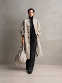 Women’s Classic Wool-Blend Stand-Collar Single-Breasted Coat ZMZ2209J2SWL