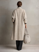 Women’s Classic Wool-Blend Stand-Collar Single-Breasted Coat ZMZ2209J2SWL