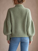 Women’s Vintage-Style Casual Knitted Button-Down Cardigan ZMZ2738J8ZJY