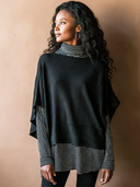 Women’s Vintage Casual Two-Piece Set: Striped T-Shirt And Knitted Vest ZMZ2956J6ZJY