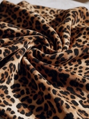 Women's American Retro Casual Leopard-Print Faux Suede Jacket With Asymmetric Front Closure ZMZ1813I3ZYY