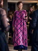 Women’s Vintage-Style Elegant Round-Neck Velvet Printed Loose-Fit Maxi Dress ZMZ3066J6ZYY