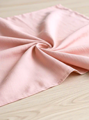 Women's Retro Elegant Simple Cotton Linen Ruffle Five-Quarter Sleeve Midi Dress ZMZ0549C9TO