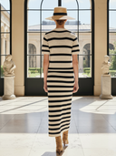 Women's Italian-style Romantic Knitted Short-sleeved Cardigan And Skirt Set ZMZ0528B4K