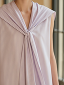 Women's Premium Commuter Cotton Blend Sleeveless Loose-fitting Maxi Dress ZMZ1465B4K