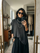 Women's Retro Casual Cotton Yarn Knitted Round Neck Sleeveless Pullover Vest ZMZ1162H0ZJY