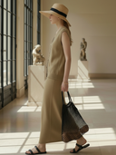 Women's Premium Old Money Style Knitted Vest And Skirt Set ZMZ0660B2K