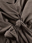Women's Classic Casual Slub Cotton Long-Sleeve Crew Neck T-Shirt ZMZ0244G3ZYY