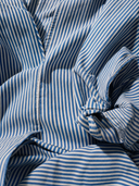 Women's Retro Casual Striped Print Boat Neck Long Sleeve Shirt ZMZ0656G4ZJY