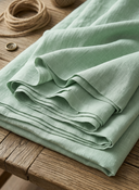 Women's Casual Vacation Style Linen-Cotton Blend Sleeveless Two-Piece Set ZMZ1860E8YZH