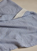 Women's Striped Casual Stand-Collar Mini Dress ZMZ2118E2XT