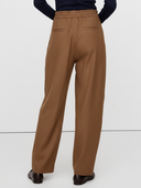 Women's Commuter Cotton And Linen Blend Trousers ZMZ1788A1K