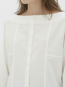 Women's Premium Simple Cotton Long-sleeved Shirt ZMZ2668A7K