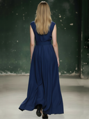 Women's Premium Minimalist Pure Cotton Sleeveless Maxi Dress ZMZ0293B6K