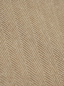 Women's Casual Herringbone Pattern Cotton And Linen Blend Embroidered Maxi Dress ZMZ2765A0K