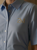 Women's Commuter Style Cotton Embroidered Maxi Dress ZMZ2000A5K