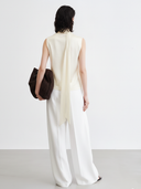 Women's Premium Minimalist Lyocell Blend Tank Top And Cotton Pants Set ZMZ2650A8K