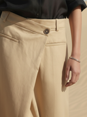 Women's Commuter-style Tencel Blend Skirt ZMZ1938A3K